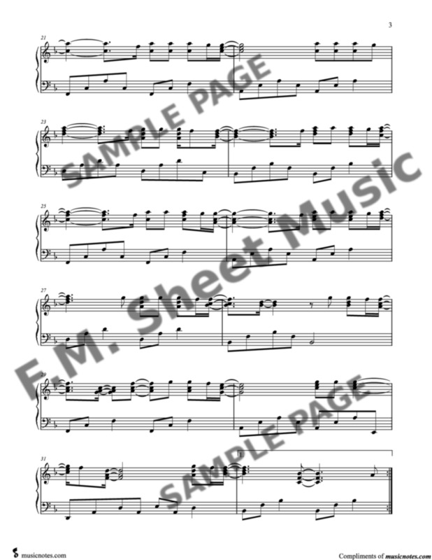 You Say (Intermediate Piano) By Lauren Daigle - F.M. Sheet ...